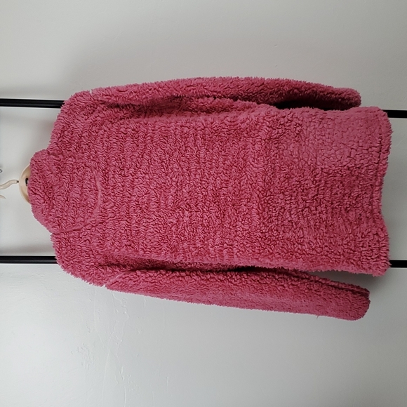 Southern Shirt 1/2 zipper pink Teddy bear sweater size M - Picture 5 of 7